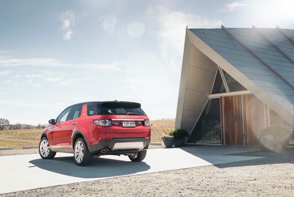 The Land Rover Discovery Sport HSE Luxury. The Land Rover Discovery Sport HSE Luxury.